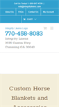 Mobile Screenshot of integritylinens.com